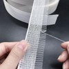 ArrErr 2 Yards Fabric Hemming Guide Adjustable Unrolling Sewing on