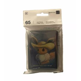 Pokémon NEW Pokémon X Van Gogh Eevee Self-Portrait with Straw Hat 65 Card Sleeves