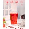 TeeLux Strawberry Hibiscus Iced Tea, Natural Hibiscus Tea with Stevia