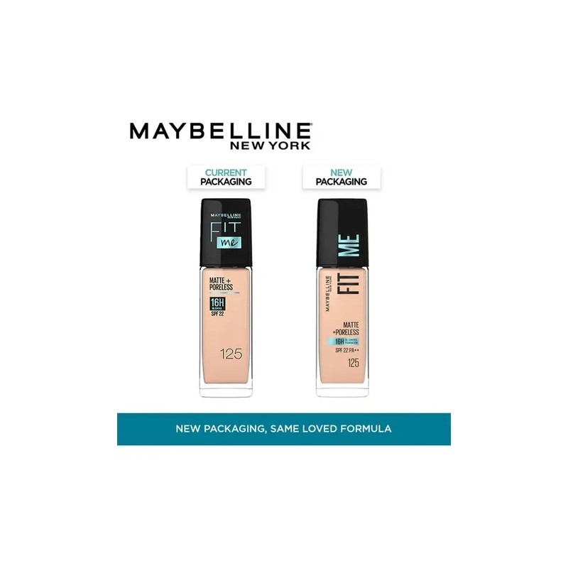 Base Fit Me Matte + Poreless Maybelline