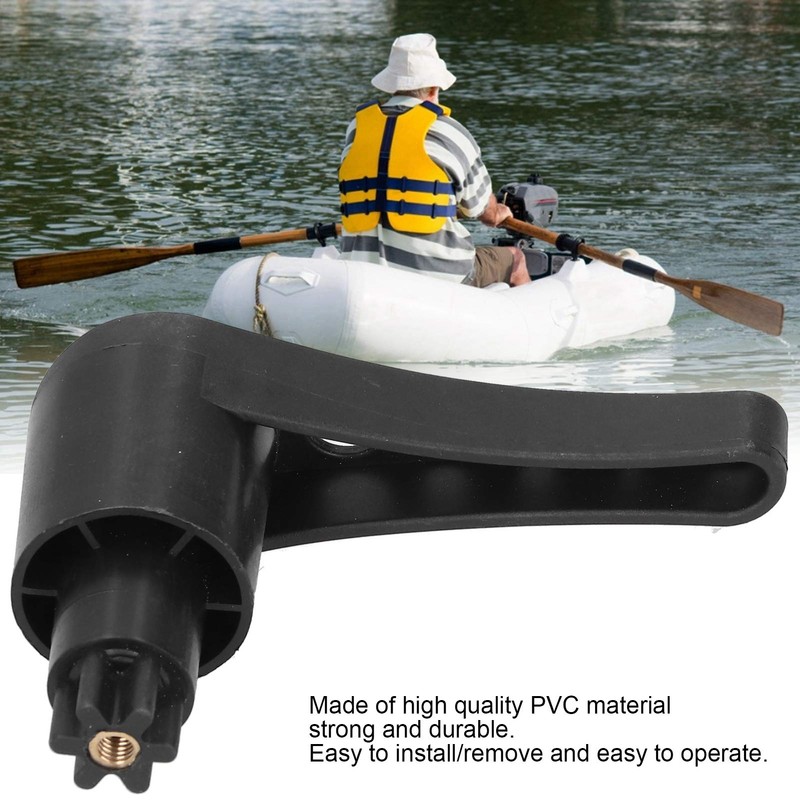 Alomejor Kayak Rudder Handle,Non Slip Grip for Easy Steering,Canoe Steering