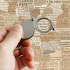 Meximore 10X Pocket Jewelry Loupe, Floding Magnifying Glass, Mini Magnifier,