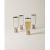 Lenox Tuscany Classics Gold Frost Flutes, Set of 4, 4
