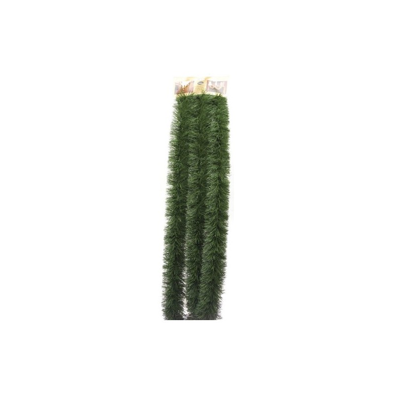 Festive Productions Tinsel Garland, 6 m - Green