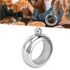 Flask Bangle Bracelet Stainless Steel Wine Flasks Gift for Carrying