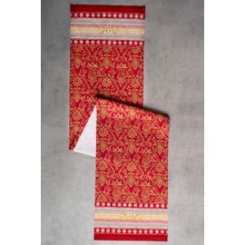 Maison d' Hermine Table Runner 100% Cotton 37cm x 230cm Decorative Washable Tablerunner Easter Table cloth for Dining, Kitchen, Parties & Camping, Sofia - Spring/Summer