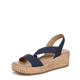 LifeStride Womens Odette Sandal Lux Navy 8 M