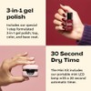 Kit para Manicure en Gel Cherry Red