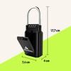 4boarder® Surfy Key Safe with Number Code, Weatherproof Key Box,