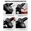 BSSOK Fahrrad Computer Halterung für Garmin Edge, Wahoo Elemnt, Bryton,
