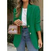 PRETTYGARDEN 2025 Blazers for Women Business Casual Long Sleeve Lapel