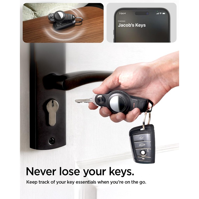 Spigen Valentinus Pro Key Organizer Designed for AirTag Case, Holder,
