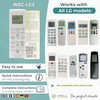 Wellclima Universal Remote Control for LG Air Conditioners, WEC-LG2, Compatible