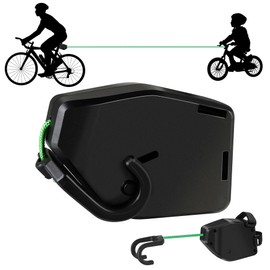 YeahBoom Fahrrad Abschleppseil Kinder,2.5M Fahrrad Traktionsseil,Einziehbares Fahrrad-Abschleppseil,Tragfähigkeit 500 lbs für Kinder MTB Bike