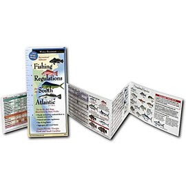 Earth Sky + Water FoldingGuide™ - Fishing Regulations for the South Atlantic - 10 Panel Foldable Laminated Nature Identification Guide