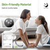 Slim Panda Pilates Ball, 9 Inch Small Exercise Ball, Anti