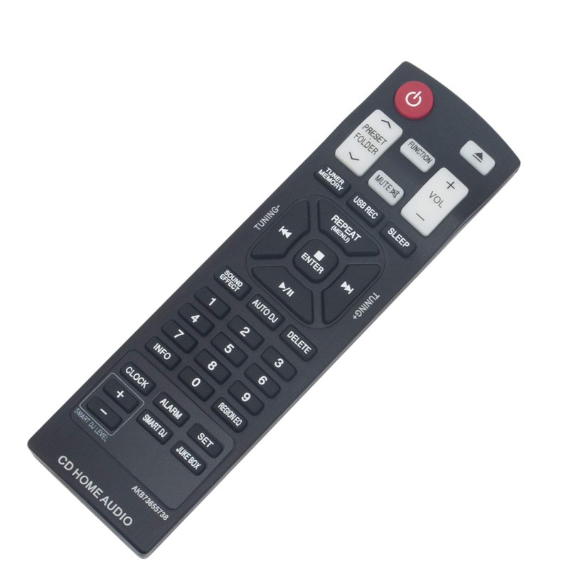 AKB73655738 Replacement Remote Control fit for LG Mini Hi-fi System