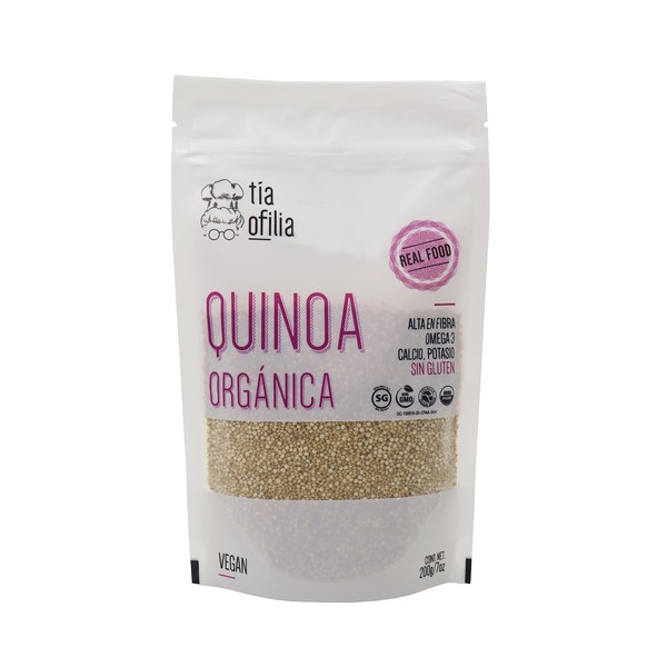 Tía Ofilia | Quinoa Orgánica | 200g | Organic Quinoa
