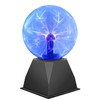 6 Inch Magic Plasma Ball, Electrostatic Ball, Touch Sensitive Flash