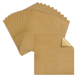 Better Kitchen Products Kraft Paper Deli Sheets, 12" x 12", Greaseproof Food Basket Liner Sheets, Pre-cut Sandwich Wrappers, Naturally Grease Proof Food Mats, (100)