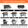 GrillChef 50-Pack Blackstone Griddle Accessories Grease Cup Liners, Drip Pan