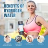 RAMIFYAI New Upgrade 10000PPB Hydrogen Water Bottle Seven Colorful Light