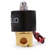 U.S. Solid Solenoid Valve - 1/4 Inch Zinc Alloy 12