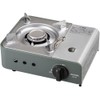 Iris Ohyama IGC-M1-G Cassette Stove, Alloy Steel, Mini, Olive Green