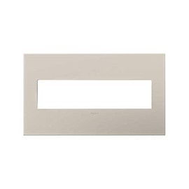 Legrand adorne Greige, 4-Gang Wall Plate, AWP4GGG4