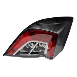 NLQR Left Outer Driver Side Tail Light Compatible with Honda Civic Hatchback 2017 2018 2019 2020 2021 for Civic Type R 2017 2018 2019 Replace 33550TGGA02 33550-TGG-A02 166-10165L HO2805116