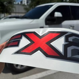 LIGHTCOR FX2 Off Road Decals for Ranger F150 Truck Super Duty Stickers Set of 2))