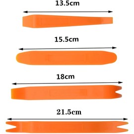 Kit de Palanca de Herramientas de Extracción de Radio,Kit de Montaje y Desmontaje de Panel de Clip/Tablero,Kit de Herramienta de Palanca de Reparación de Extracción de Panel de Plástico para Automóvil