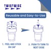 Twistwise™ Twice Daily Pill Reminder Dosage Dial - 3 Pack