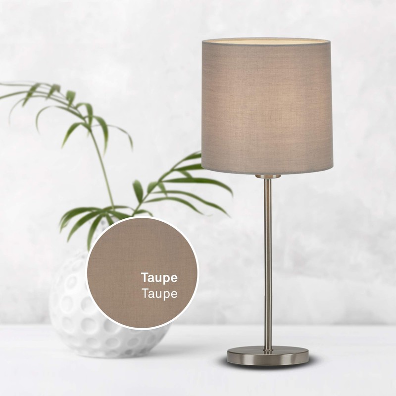 Briloner Leuchten Table Lamp / Bedside Lamp / Desk Lamp,