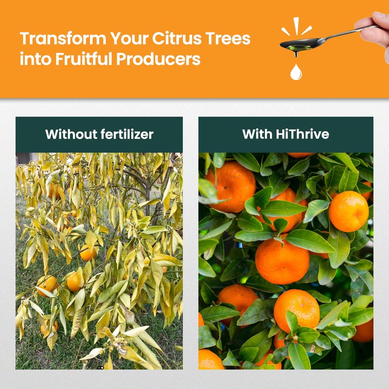 32oz Citrus Fertilizer - Makes 32 Gallons of 2-in-1 Citrus