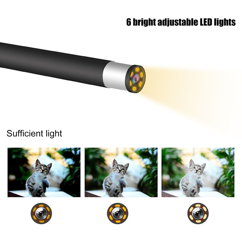 3 in 1 5.5mm Endoscope Set 1.3MP High Definition Visual
