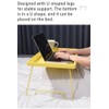 Foldable Laptop Bed Table Multi-Function Lap Bed Tray Table with