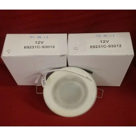 ITC RV 12v LED 3" Puck Recessed Lights (lot of 2) Camper Warm White see pics