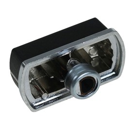 First4Spares Replacement Oven Control Knob for Belling Cookers Ovens - Black/Chrome