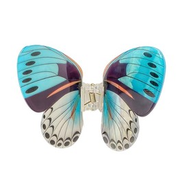 Butterfly Hair Clips for Women 1Pcs Colorful Butterfly Hair Claw Clips for Thick Hair Clips for Girls Acrylic Hair Clips, Cute Hair Clips Accessories for Women Lady Girls