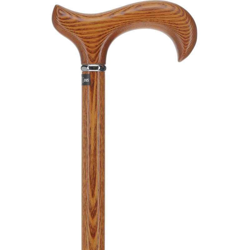 Royal RC Canes Extra Strong Espresso Ash Wood Walking Cane