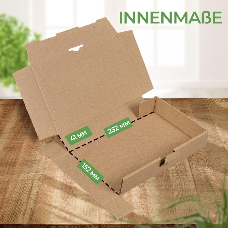 smiley pack 10 Maxi Letter Boxes 240 x 160 x
