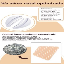 Kit Férula Doyle Nasales Médica Termoplásticas Rinoplastia Transparente