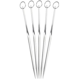 Wahei Freiz GC-138 Cookware Grilling Skewers, 6.5 inches (165 mm), Set of 5, Made in Japan