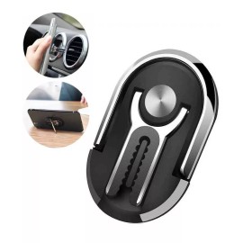 Importeek Soporte Sujetador Celular Anillo Base Auto Rejilla Aire 360