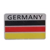 3D Aluminium Flag Sticker Car Metal Sticker 8 x 5