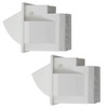 Qblahip 2 Pin Refrigerator Door Light Switch Replacement W11384469 for