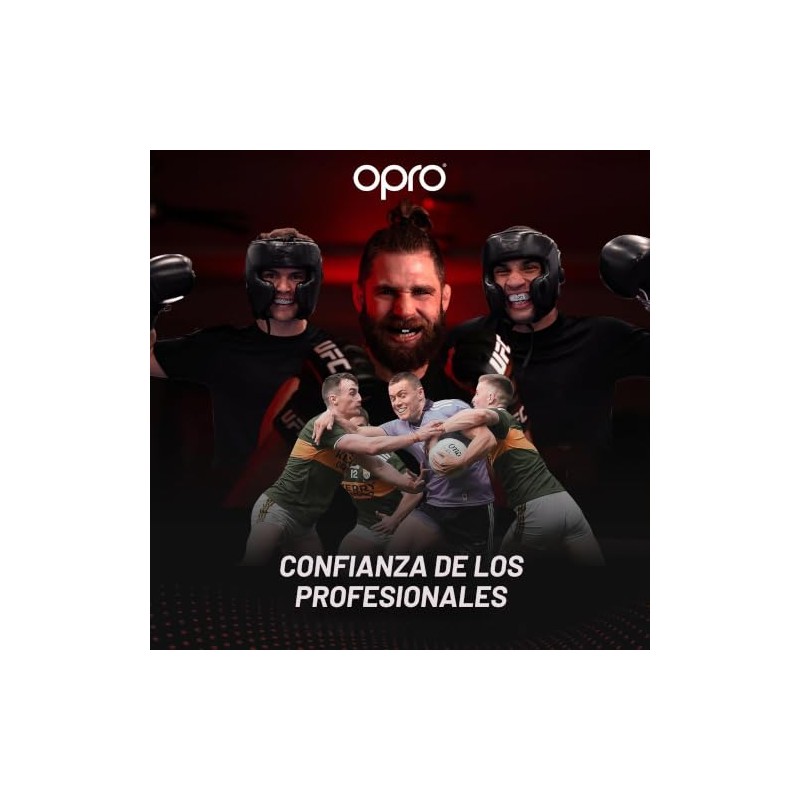 OPRO Protector Bucal Deportivo Nivel de Proteccion 4 Gold