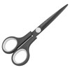 KUONIIY Scissors Ultra Sharp Titanium Blades Soft Comfort-Grip Handles Multi-Purpose