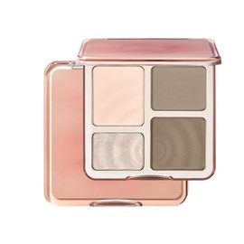 Judy Doll Contour Palette, 2 In 1 Highlighter Contour Palette, Lasting Sparkling, Non-Greasy, Cool Toned Contour, Matte & Shimmer, Fine and Smooth Powder, Sculpt the Face Makeup (01 Water Waves)